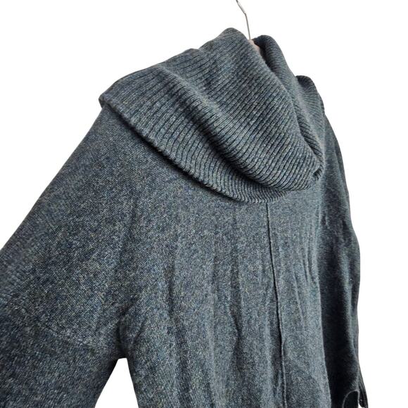 Adrienne Vittadini Womens 100% Cashmere Sweater Cowl Neck Size L Quiet Luxury - Picture 5 of 8